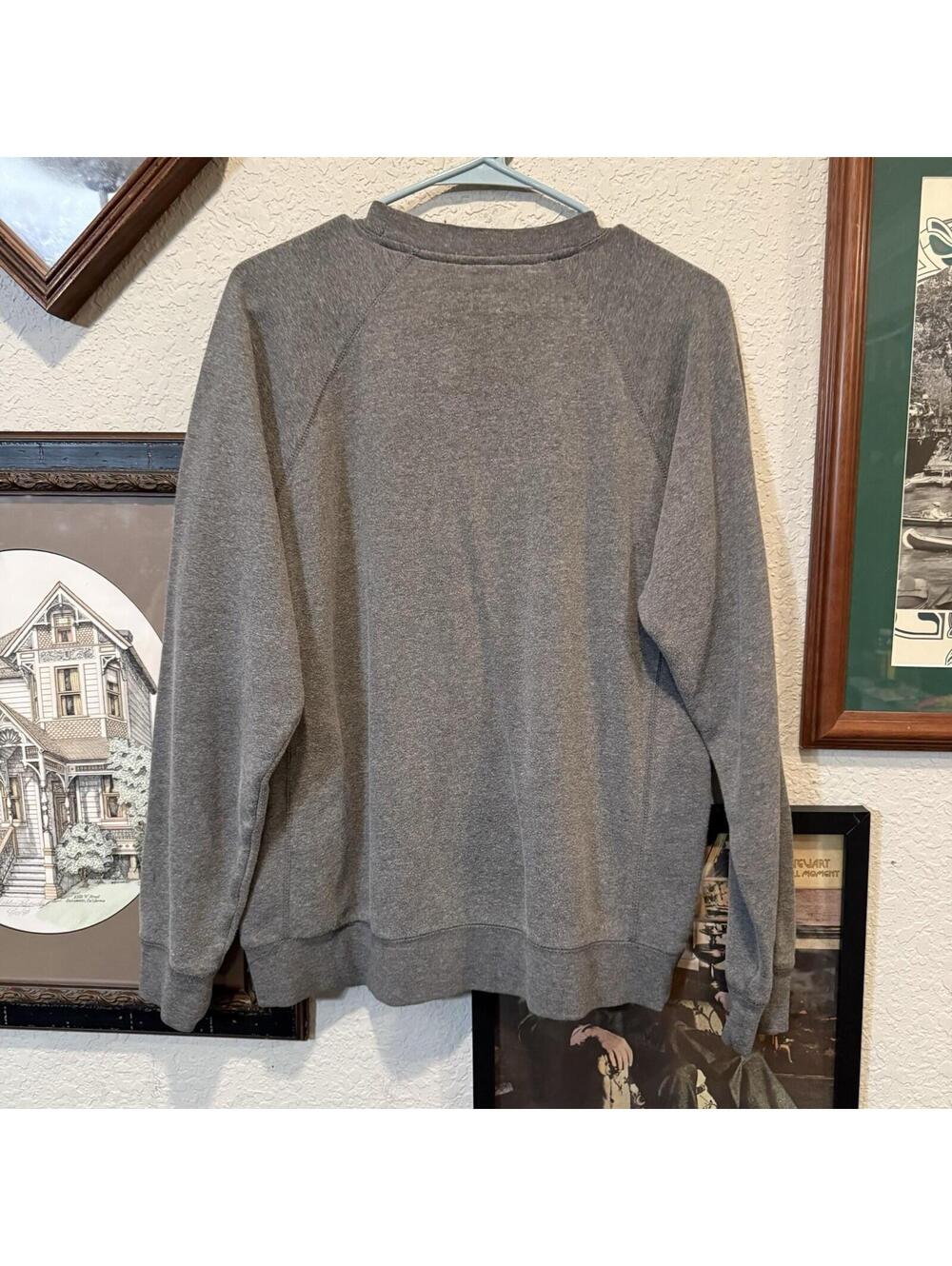 Vintage 00s Santa Cruz Bicycles Gray Designer Men’s Sweatshirt Oversized Small - Picture 5 of 6